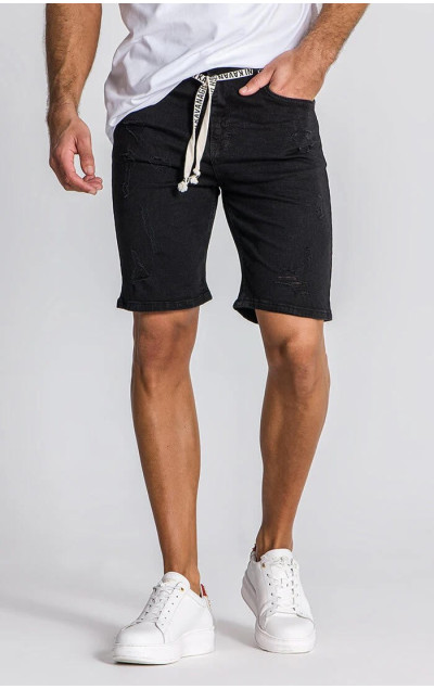 Gianni Kavanagh Black Label Denim Shorts