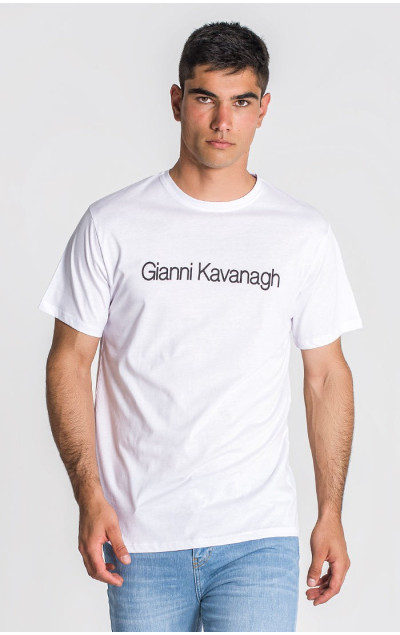 Gianni Kavanagh White Essential Maxi Regular Tee