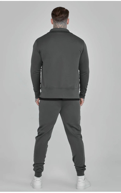 Sik Silk Pánske Sivé Tepláky Essentials Poly Track