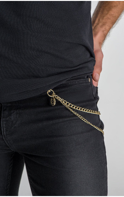 Gianni Kavanagh Black Victory Jeans