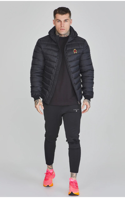 Sik Silk Black Bubble Jacket