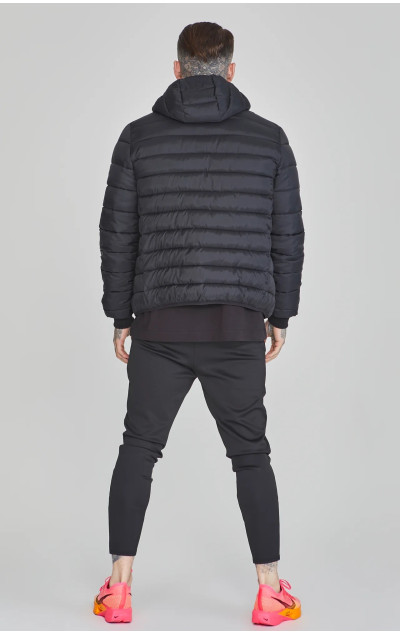 Sik Silk Pánská Černá Bunda Bubble