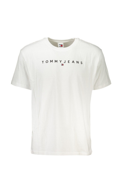 Tommy Hilfiger Pánské Bílé Tričko Tommy Jeans