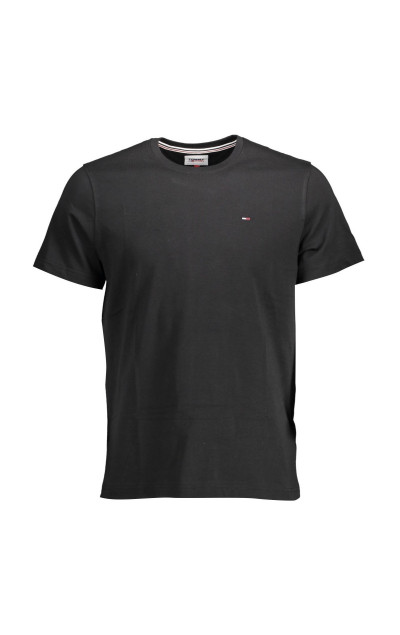 Tommy Hilfiger Pánske Čierne Tričko