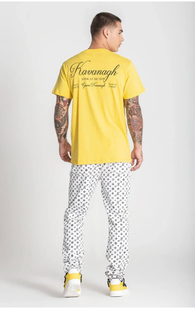 Gianni Kavanagh Yellow Showstopper Tee
