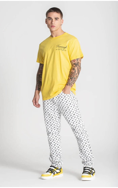 Gianni Kavanagh Yellow Showstopper Tee