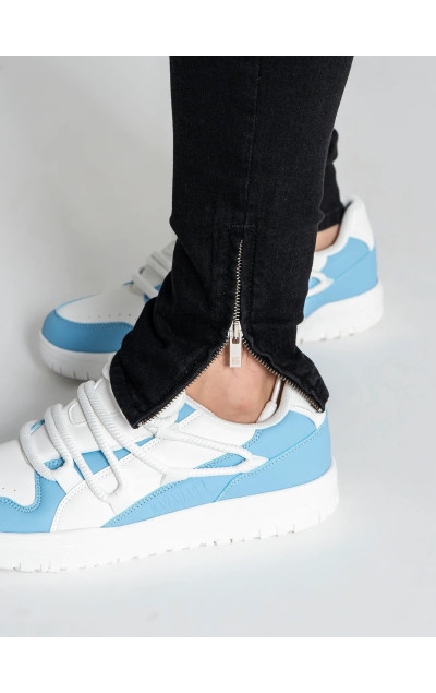 Gianni Kavanagh Pánské Černé Jeansy Button Up Zipper