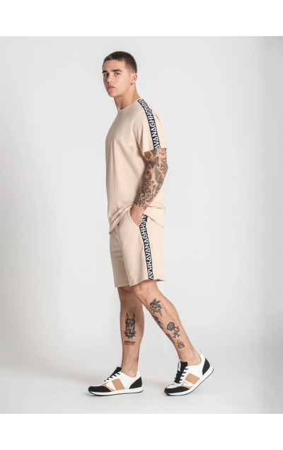 Gianni Kavanagh Beige Futura Tee