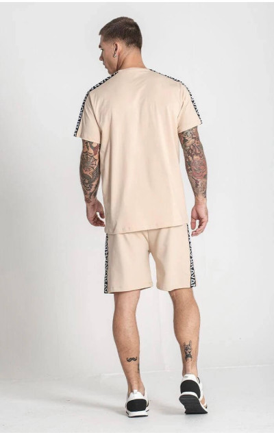 Gianni Kavanagh Beige Futura Tee