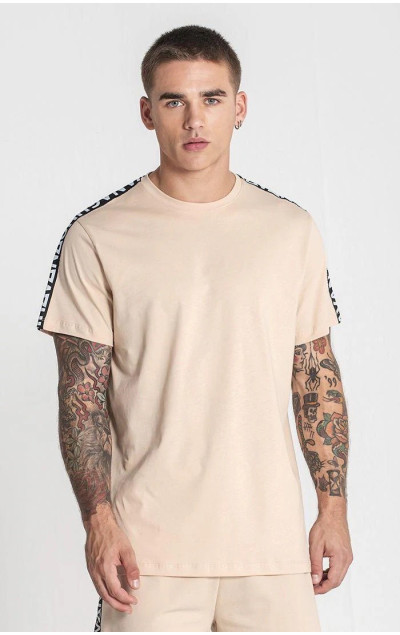 Gianni Kavanagh Beige Futura Tee