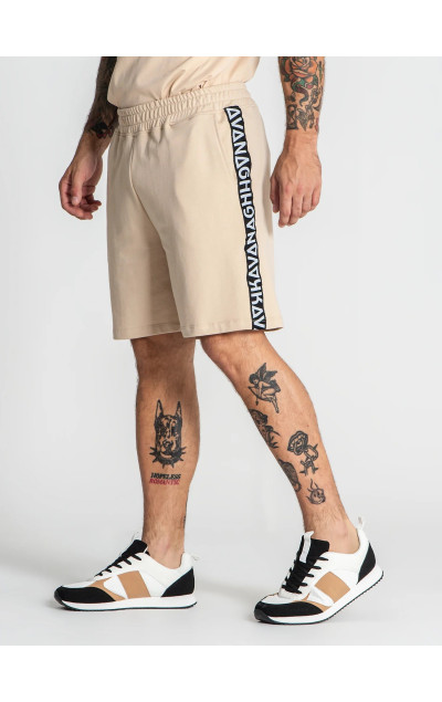 Gianni Kavanagh Beige Future Shorts