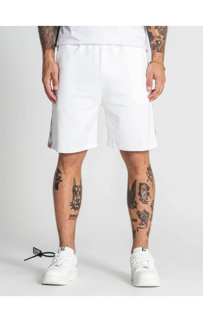 Gianni Kavanagh White Retro Shorts