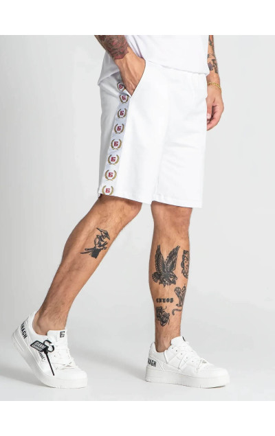 Gianni Kavanagh White Retro Shorts