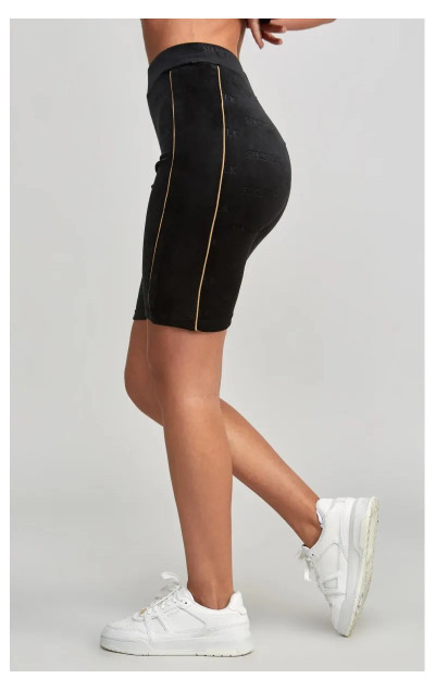 Sik Silk Black Legacy Debossed Cycle Short