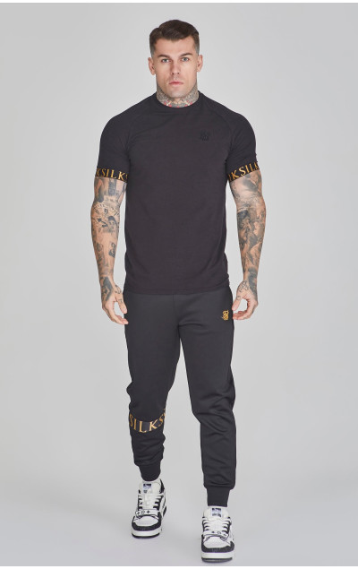 Sik Silk Black Tech Tee