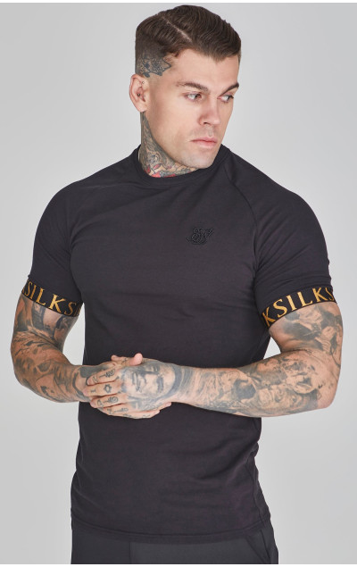 Sik Silk Black Tech Tee