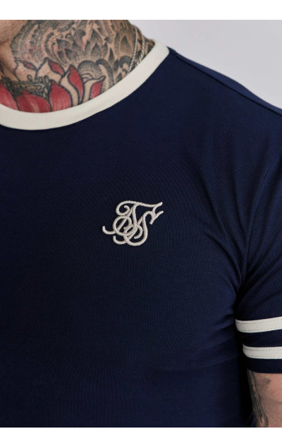 Sik Silk Navy Tournament T-Shirt