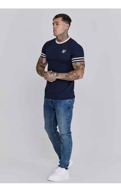 Sik Silk Navy Tournament T-Shirt