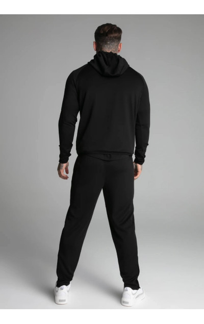 Sik Silk Pánská Černá Mikina Full Zip