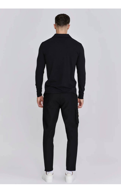 Sik Silk Black Flight Cargo Pant