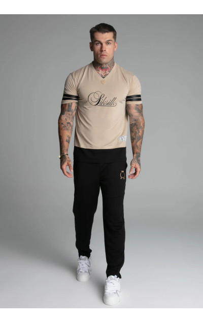 Sik Silk Black Track Pants