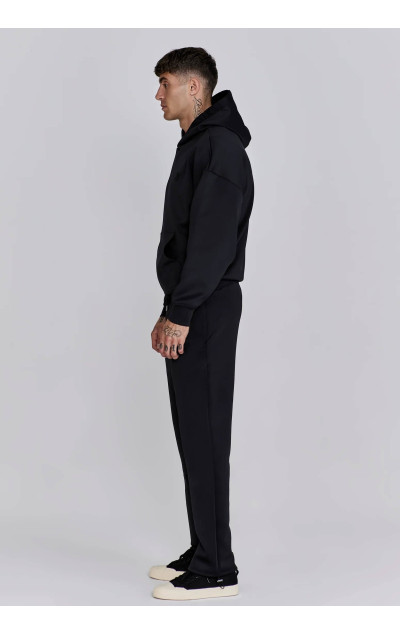 Sik Silk Męska Czarna Bluza Oversized Dynamic