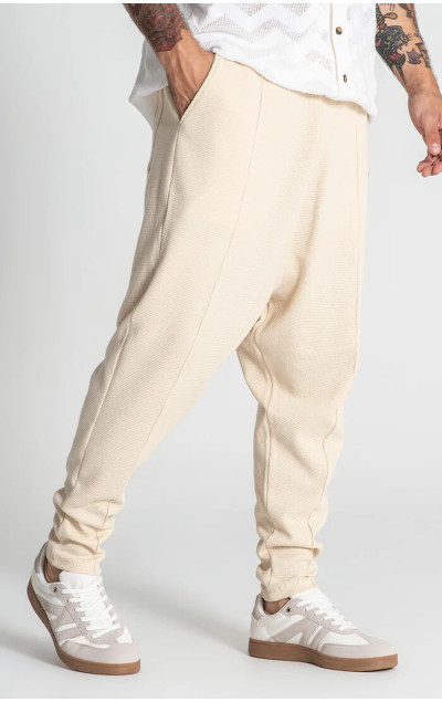 Gianni Kavanagh Beige Baller Pants