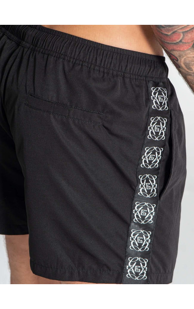 Gianni Kavanagh Black Nouveau Swimshorts