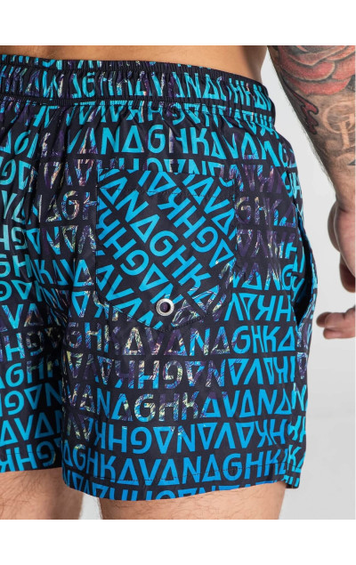 Gianni Kavanagh Multicolor Palms Swimshorts