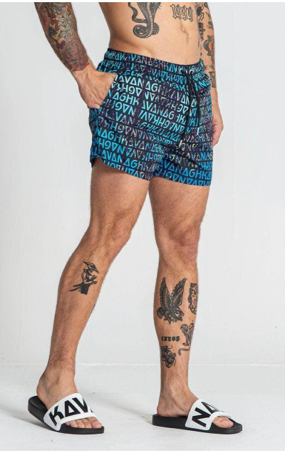 Gianni Kavanagh Multicolor Palms Swimshorts