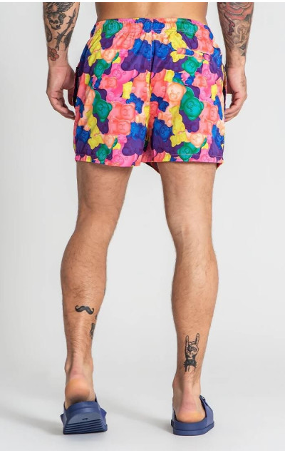 Gianni Kavanagh Multicolor Gummy Swimshorts