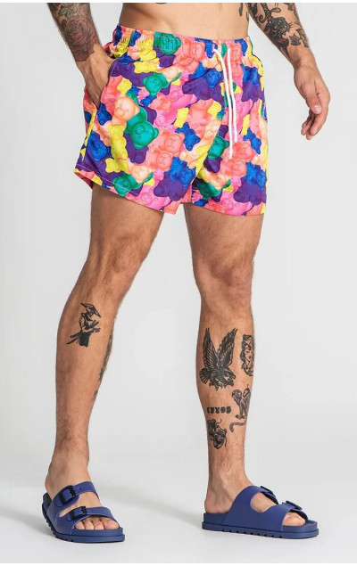 Gianni Kavanagh Multicolor Gummy Swimshorts