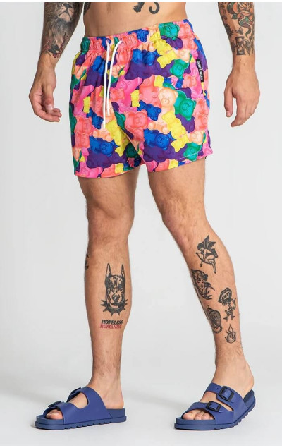 Gianni Kavanagh Multicolor Gummy Swimshorts