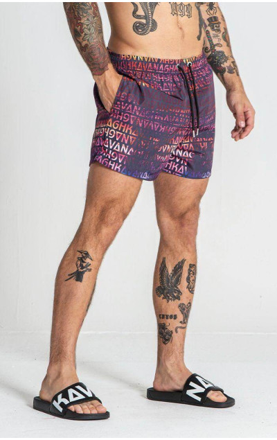 Gianni Kavanagh Multicolor Sunset Swimshorts