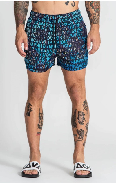 Gianni Kavanagh Multicolor Palms Swimshorts