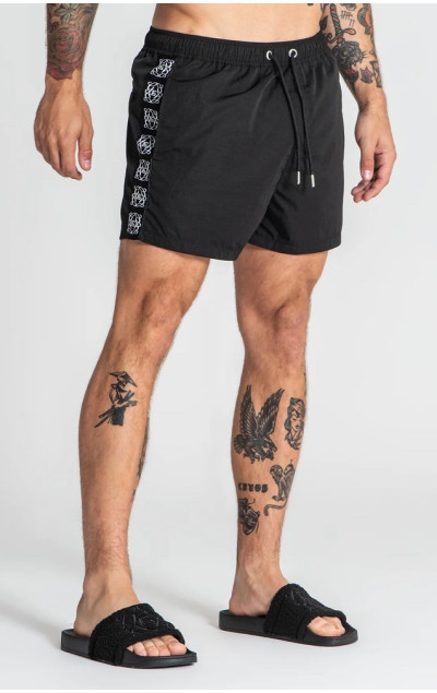 Gianni Kavanagh Black Nouveau Swimshorts