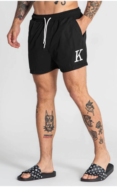 Gianni Kavanagh Black K Swimshorts