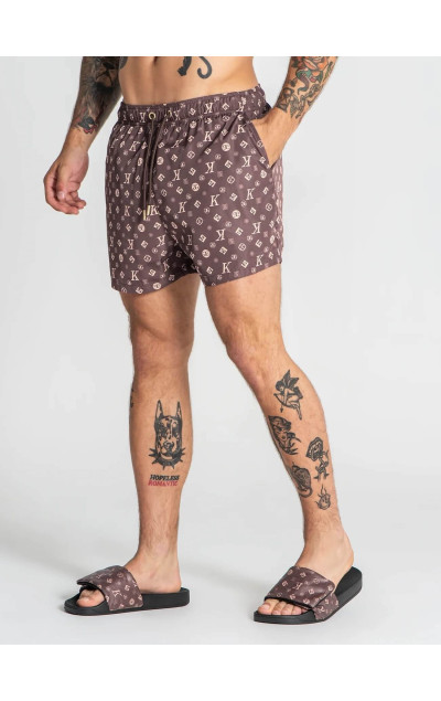 Gianni Kavanagh Brown ChoKo Swimshorts