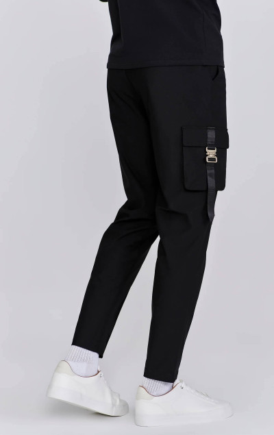 Sik Silk Pánske Čierne Kapsáče Flight Cargo