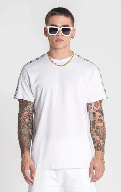 Gianni Kavanagh White Retro Tee