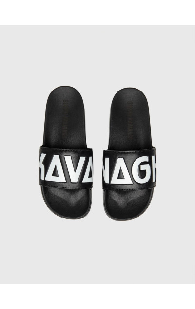 Gianni Kavanagh Black Futura Sliders