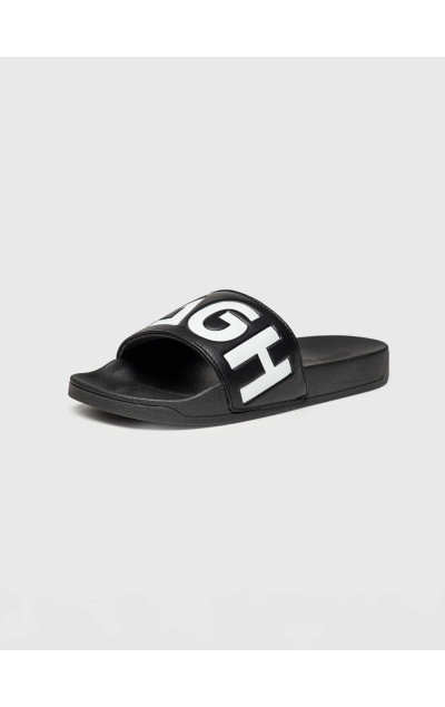 Gianni Kavanagh Black Futura Sliders