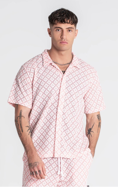 Gianni Kavanagh Pink Diamond Shirt