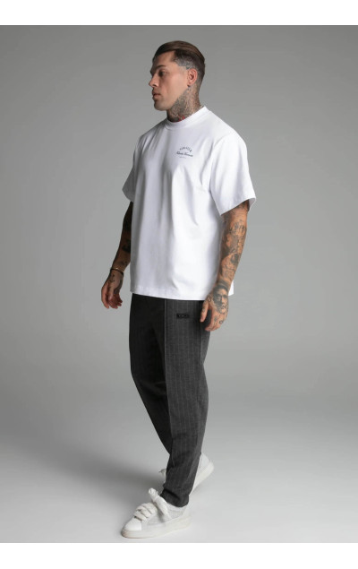 Sik Silk White Logo T-Shirt