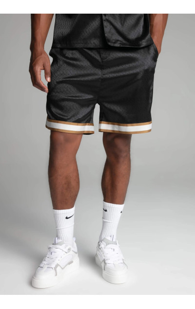 Sik Silk Black Resort Shorts
