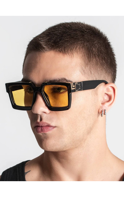 Gianni Kavanagh Žluté Sluneční Brýle Fashionista