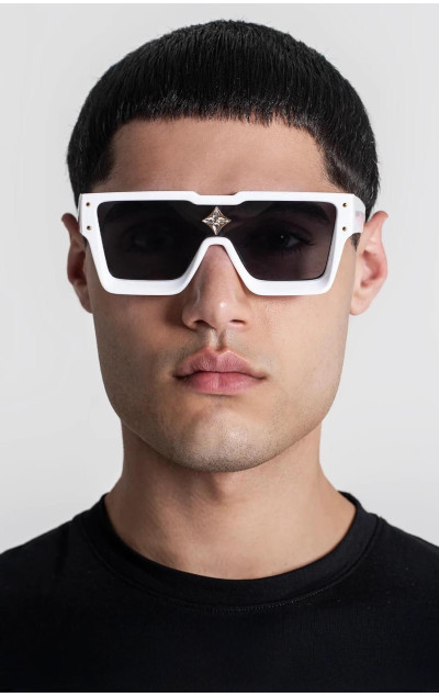 Gianni Kavanagh Bílé Sluneční Brýle Prisma Sunglasses