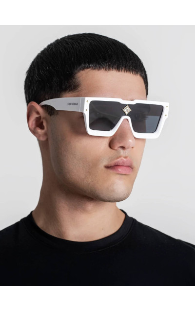 Gianni Kavanagh White Prisma Sunglasses