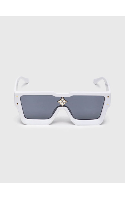 Gianni Kavanagh White Prisma Sunglasses