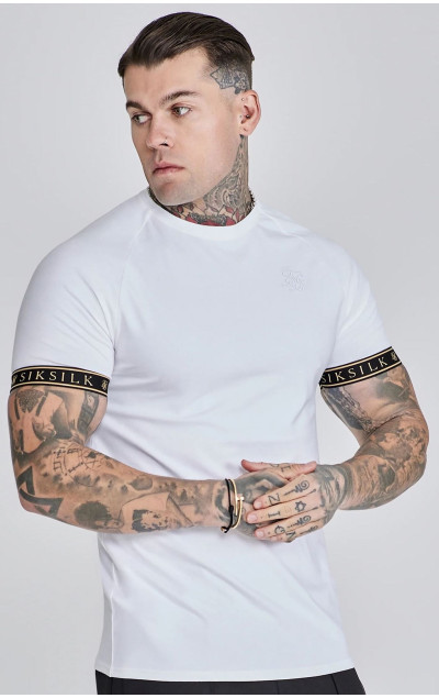 Sik Silk White Tech T-Shirt